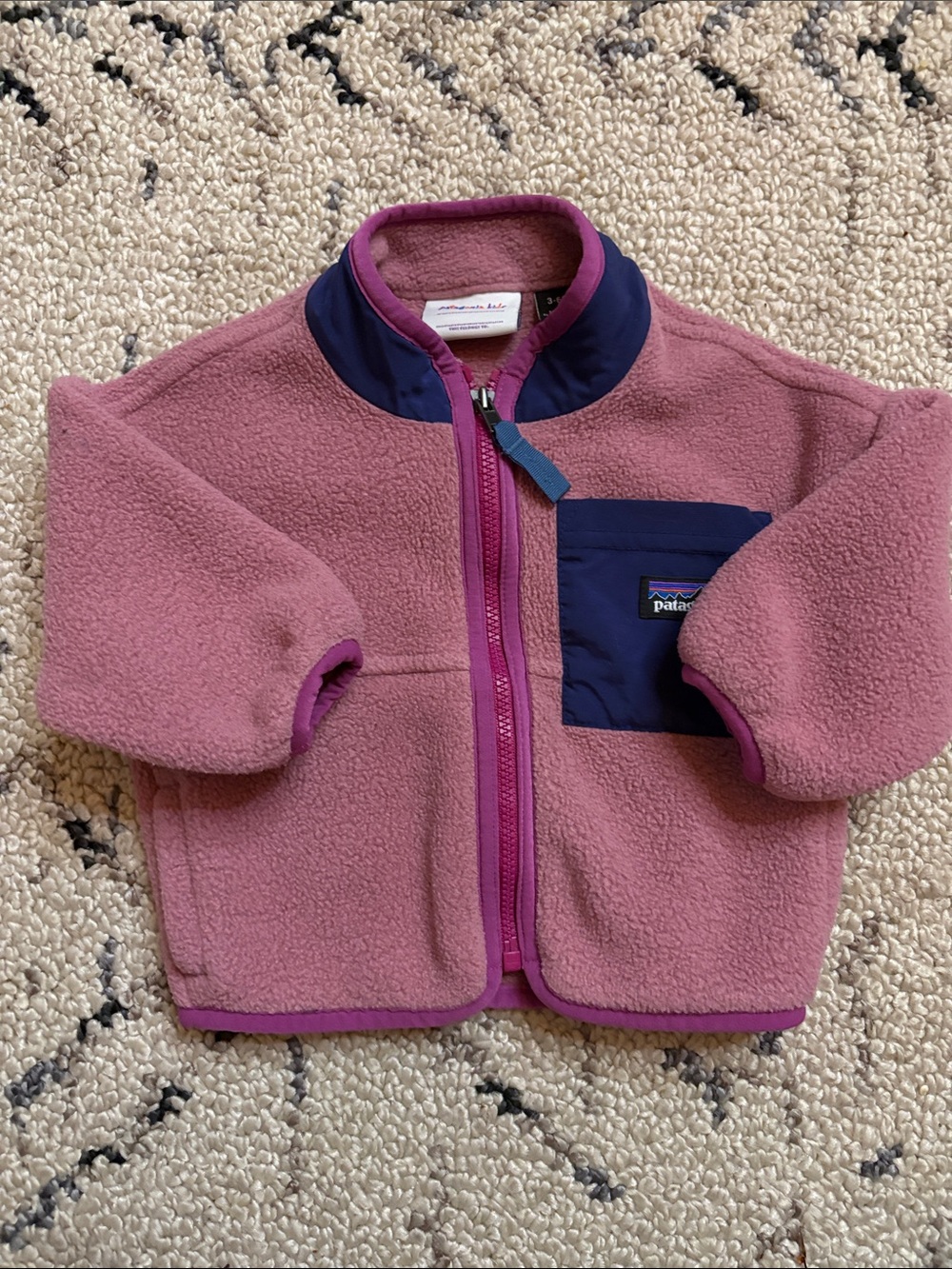 Patagonia Kids Fleece Jacket (3-6m)